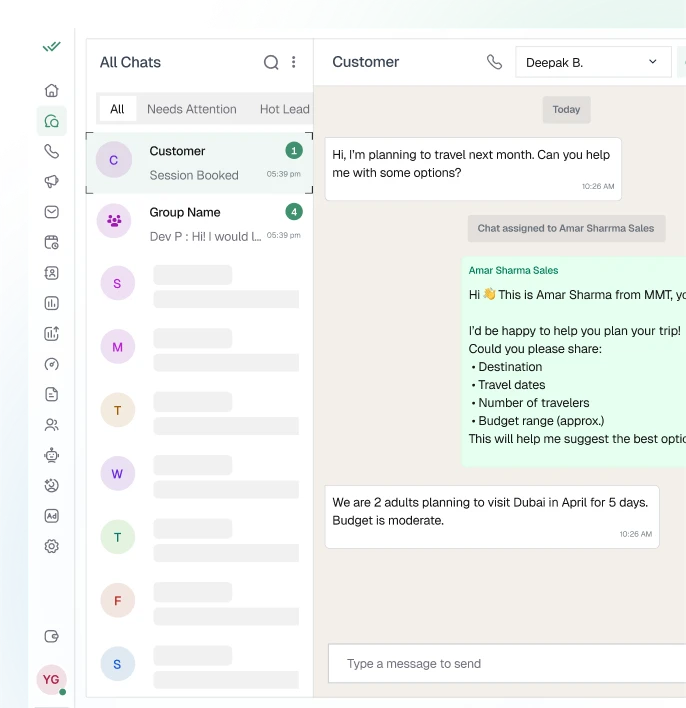 WhatFlare Unified Team Inbox